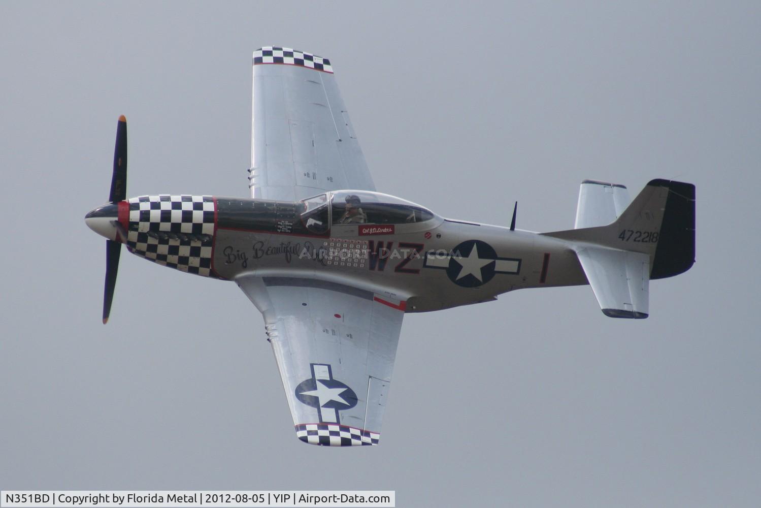 N351BD, 1944 North American F-51D Mustang C/N 44-85634, Big Beautiful Doll