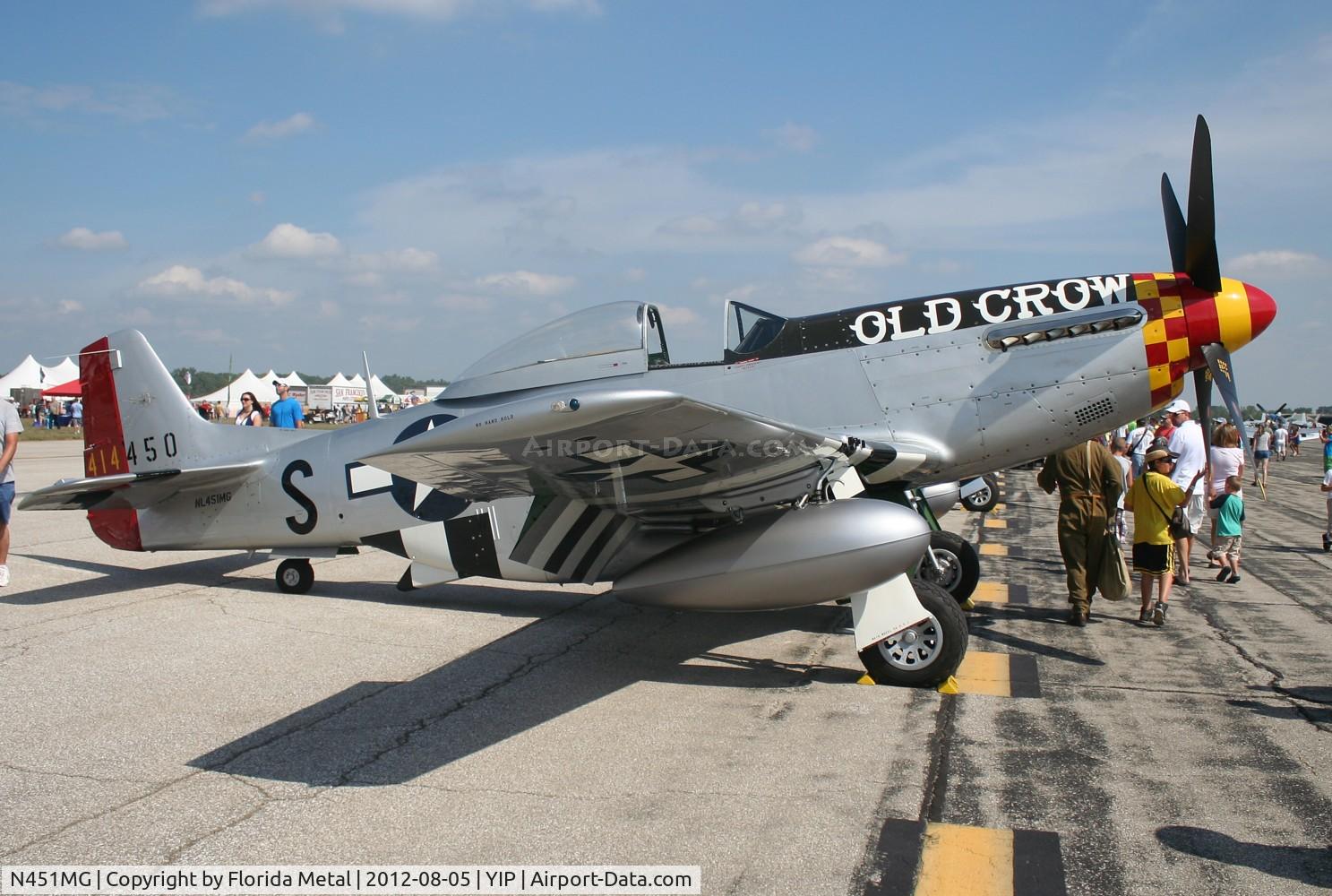 N451MG, 1944 North American P-51D Mustang C/N 44-74774, Old Crow