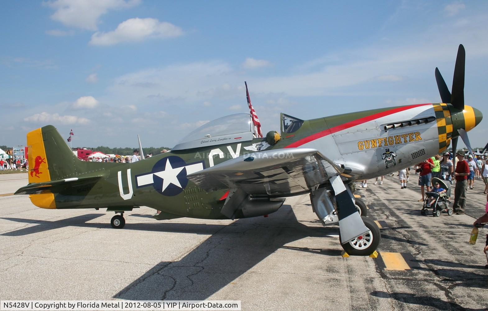 N5428V, 1944 North American P-51D Mustang C/N 122-39723, Gunfighter