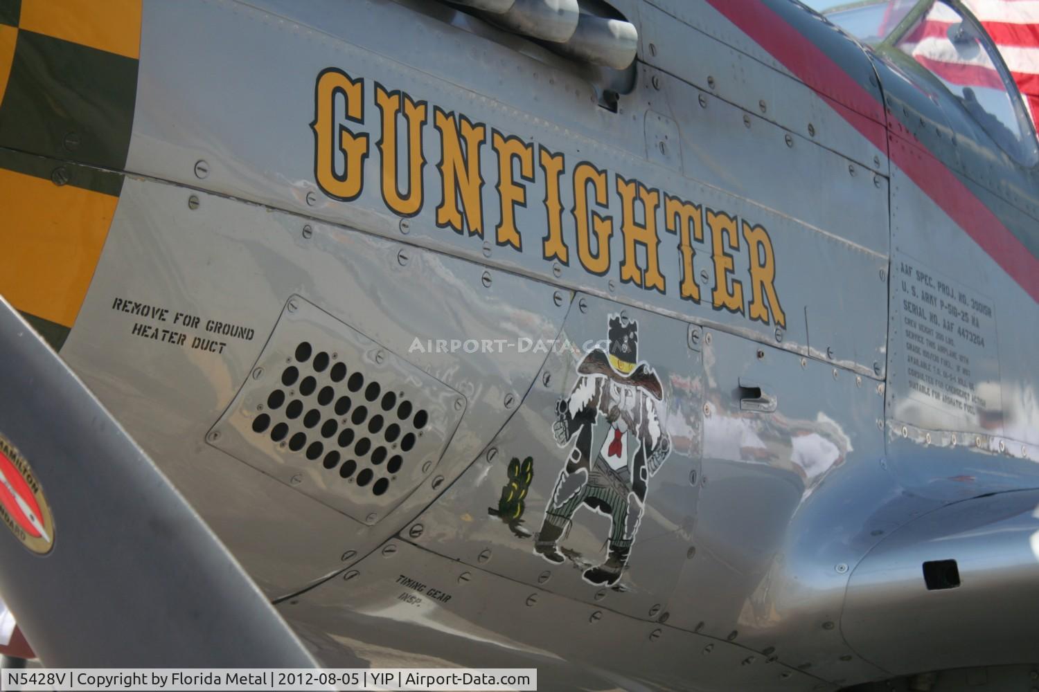 N5428V, 1944 North American P-51D Mustang C/N 122-39723, Gunfighter