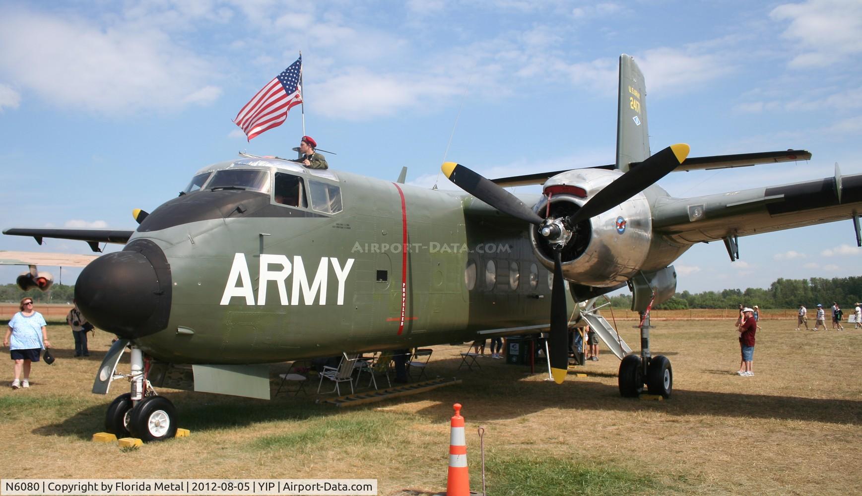 N6080, 1958 De Havilland Canada DHC-4A Caribou C/N 2, C-7 Caribou