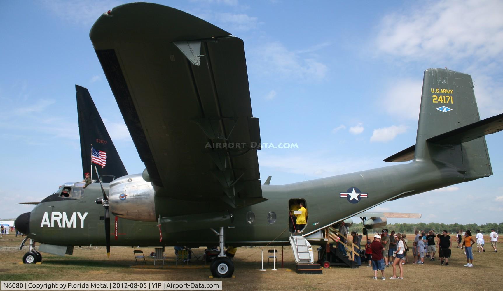 N6080, 1958 De Havilland Canada DHC-4A Caribou C/N 2, C-7 Caribou