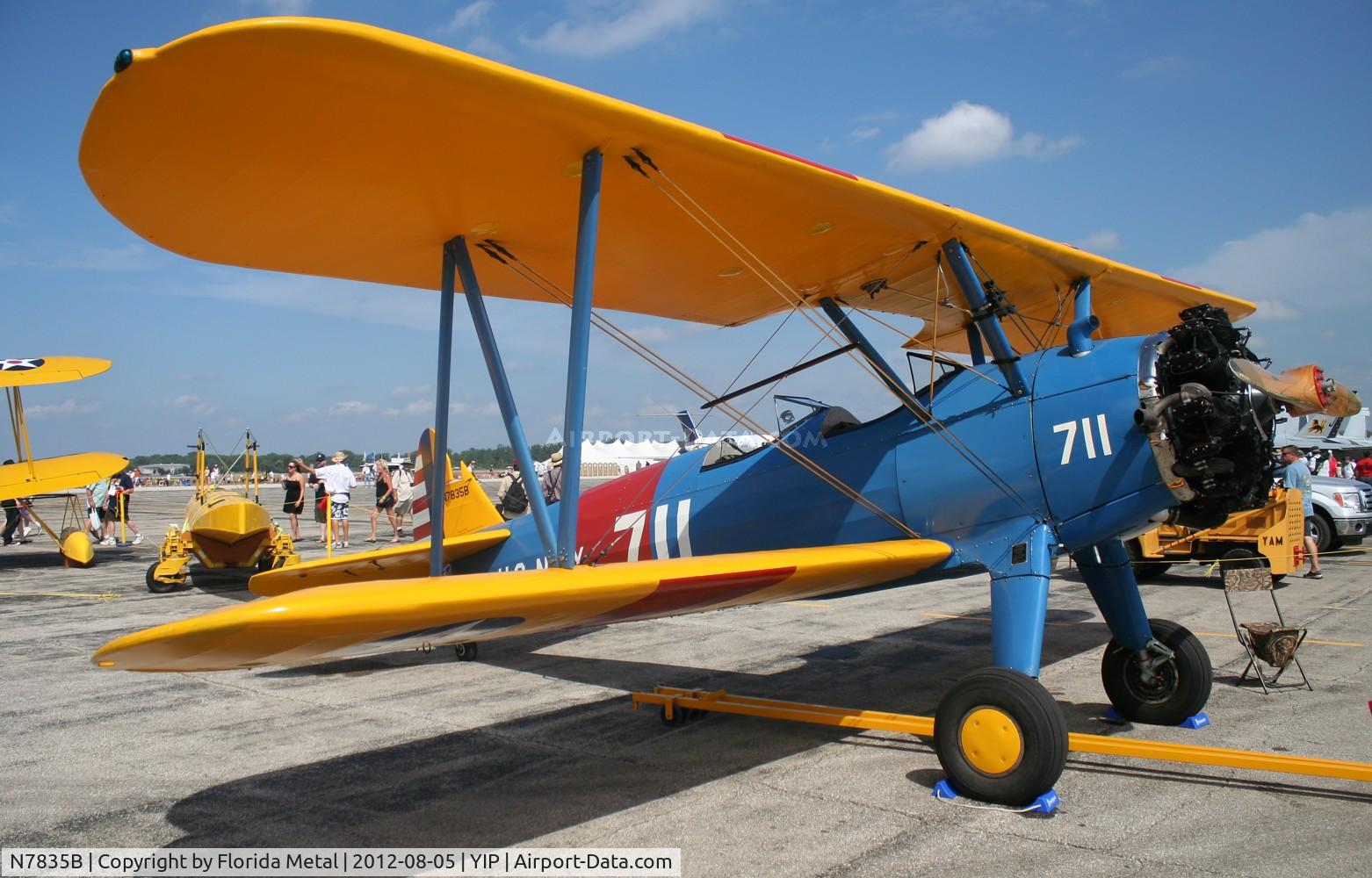 N7835B, Boeing A75N1(PT17) C/N 75-4587, PT-17
