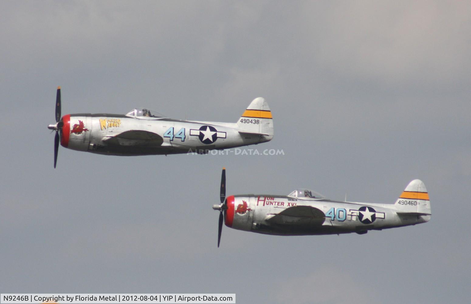 N9246B, 1944 Republic P-47D Thunderbolt C/N 339-55605, Hun Hunter