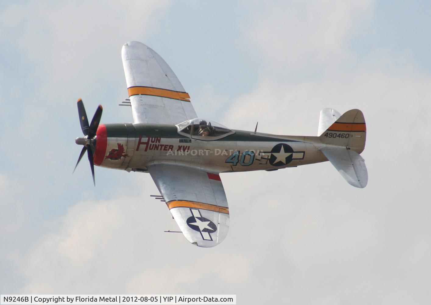 N9246B, 1944 Republic P-47D Thunderbolt C/N 339-55605, Hun Hunter