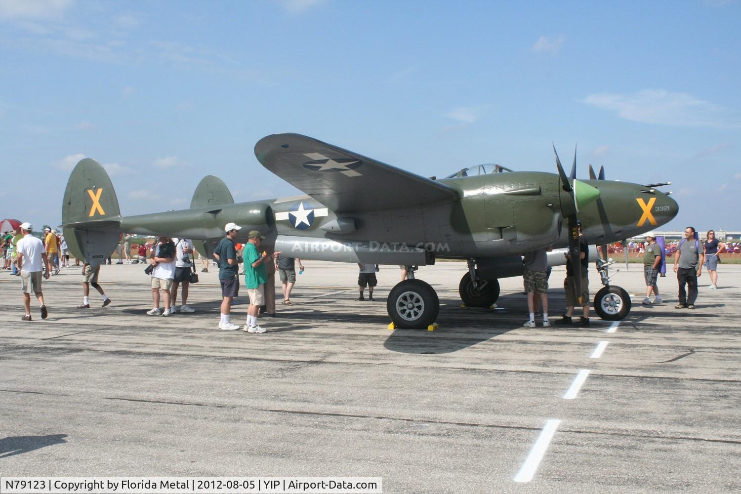 N79123, 1945 Lockheed P-38L-5 Lightning C/N 422-8235, Ruff Stuff
