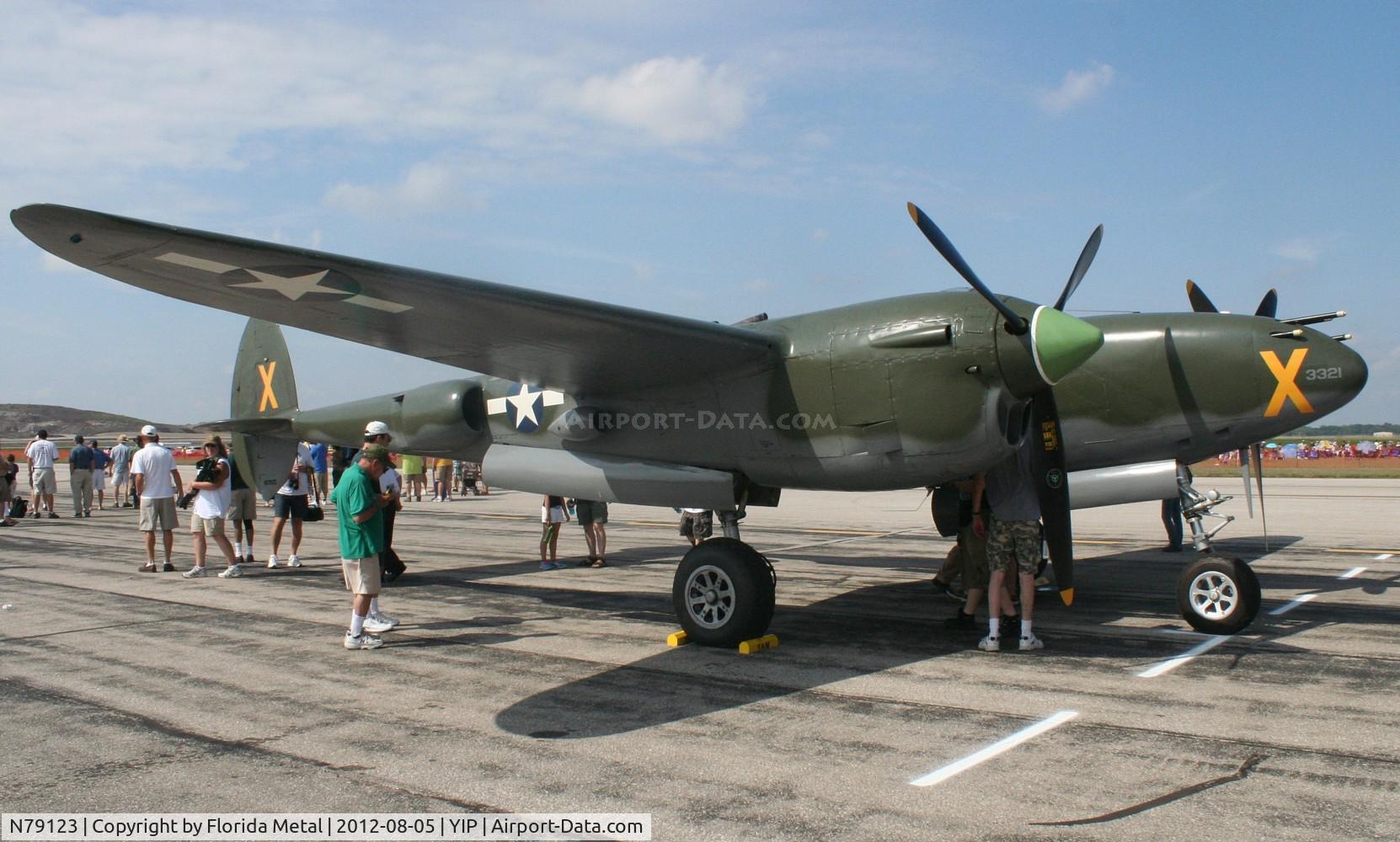 N79123, 1945 Lockheed P-38L-5 Lightning C/N 422-8235, Ruff Stuff
