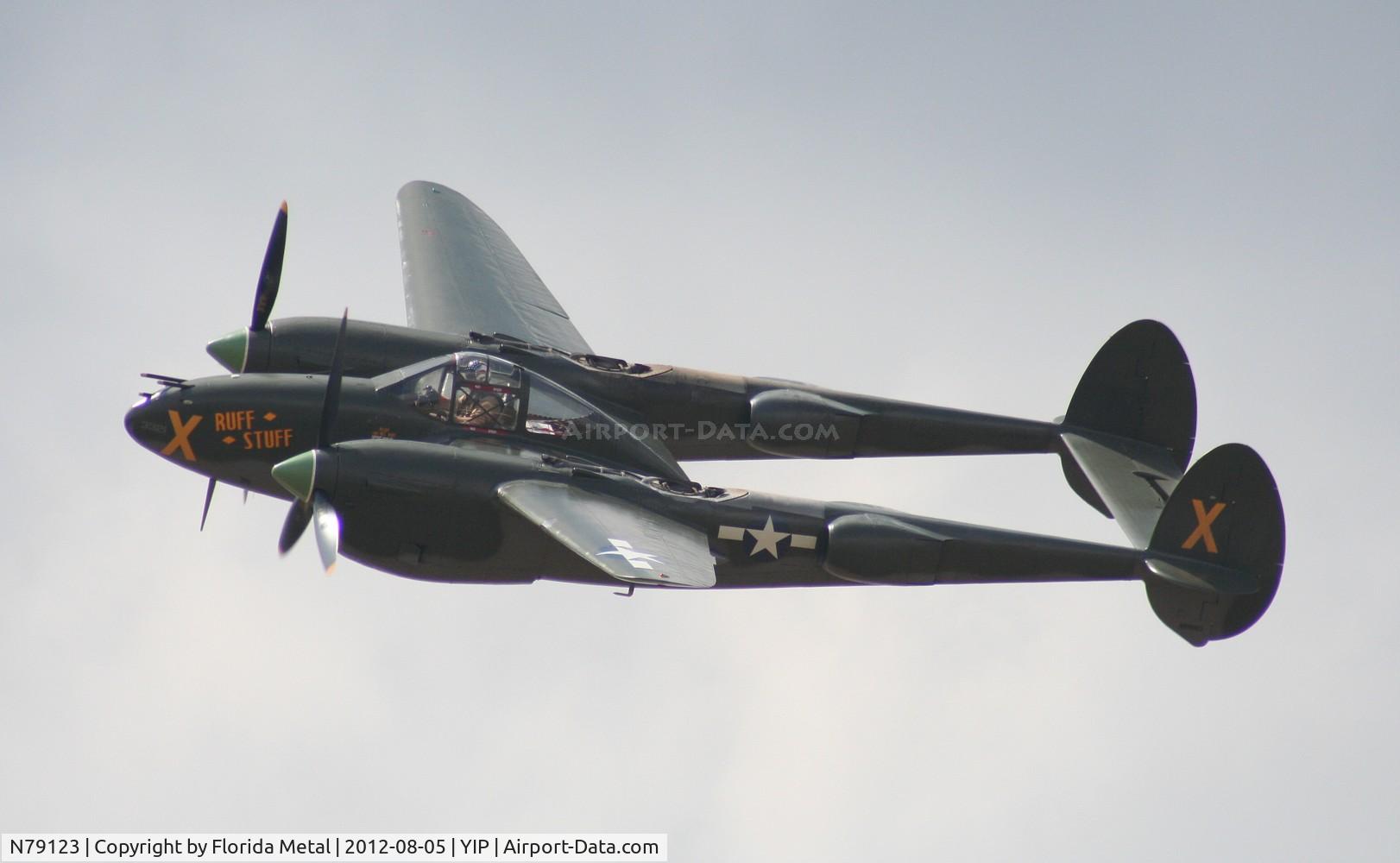 N79123, 1945 Lockheed P-38L-5 Lightning C/N 422-8235, P-38 Ruff Stuff