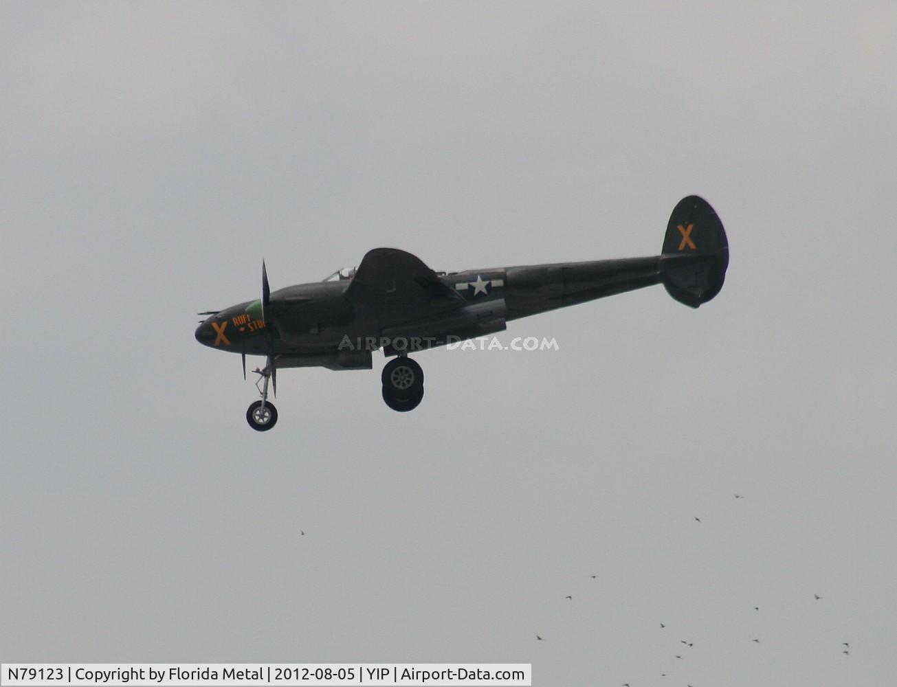N79123, 1945 Lockheed P-38L-5 Lightning C/N 422-8235, P-38 Ruff Stuff