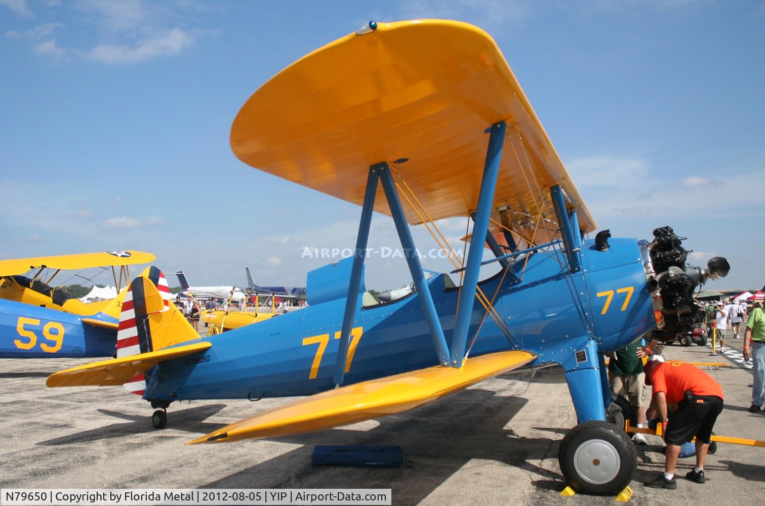 N79650, 1944 Boeing E75N1 C/N 75-5770, PT-17
