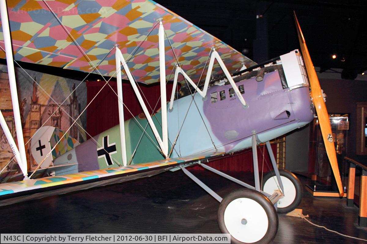 N43C, 1958 Tallman-pfalz D-12 C/N 1, 1958 Tallman-pfalz D-12, c/n: 1 Museum of Flight Seattle