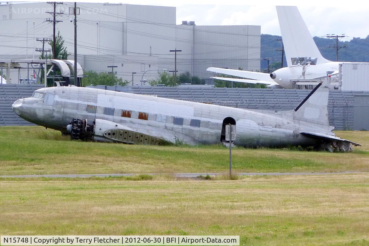 N15748, 1945 Douglas DC-3 C/N 6337, 1945 Douglas DC3, c/n: 6337 at BFI