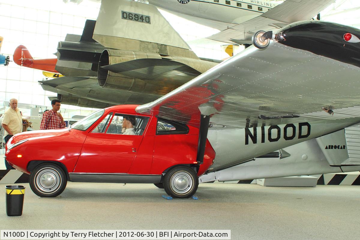 N100D, Taylor Aerocar III C/N 1, Taylor Aerocar III, c/n: 1 at Museum of Flight Seattle