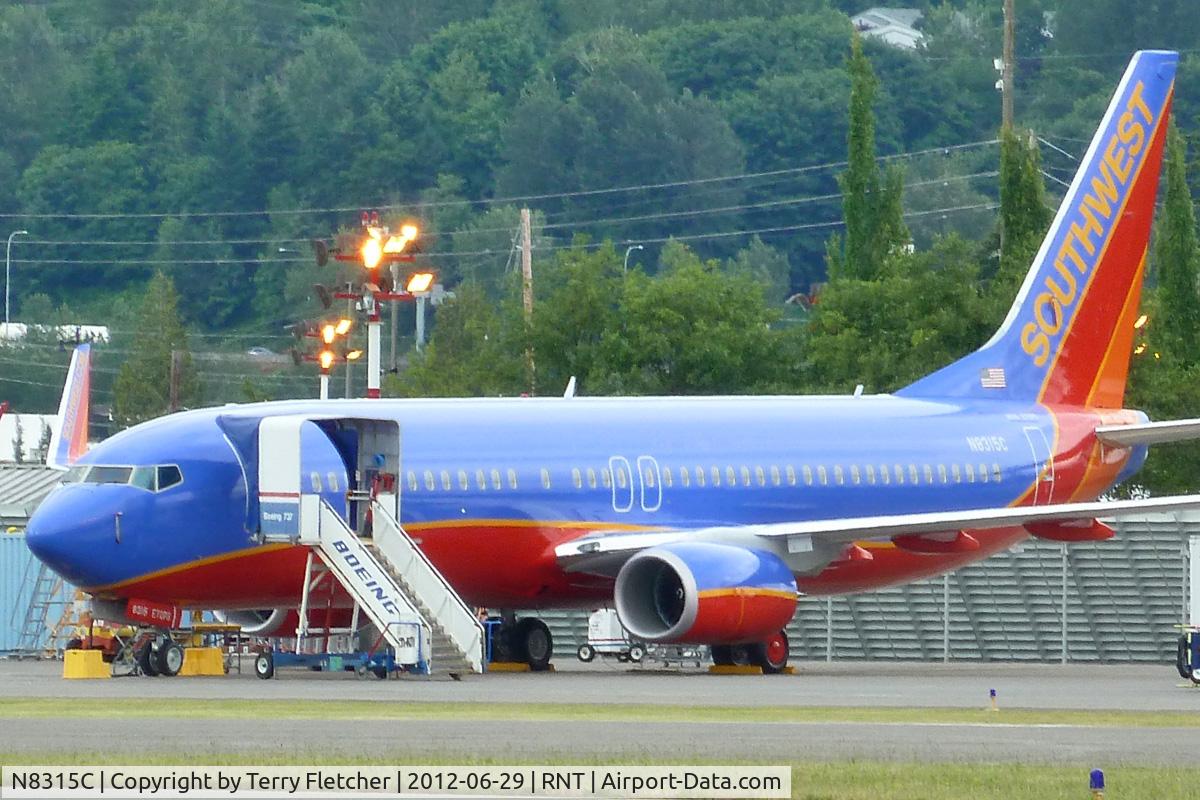 N8315C, 2012 Boeing 737-8H4 C/N 38811, Boeing 737-8H4, c/n: 38811 at Renton