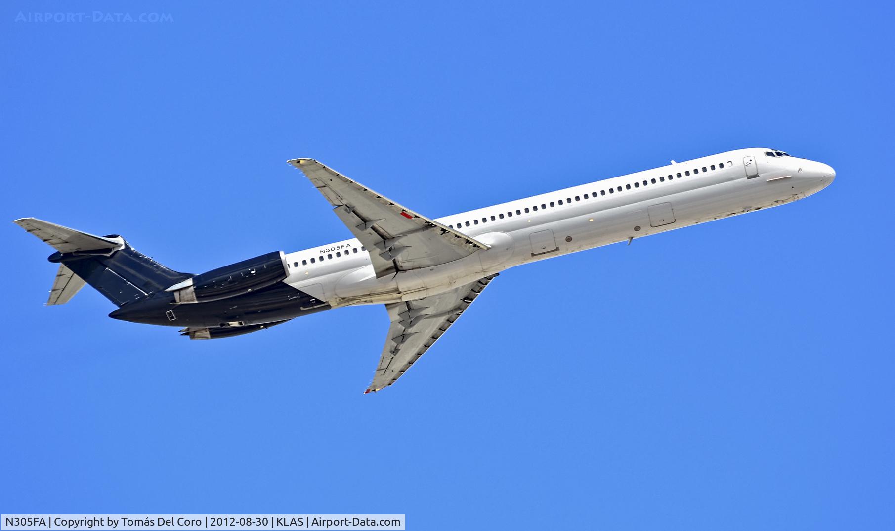 N305FA, 1986 McDonnell Douglas MD-83 (DC-9-83) C/N 49398, N305FA Falcon Air Express McDonnell Douglas MD-83 (DC-9-83) (cn 49398/1332)

Las Vegas - McCarran International (LAS / KLAS)
USA - Nevada, August 30, 2012
Photo: Tomás Del Coro
