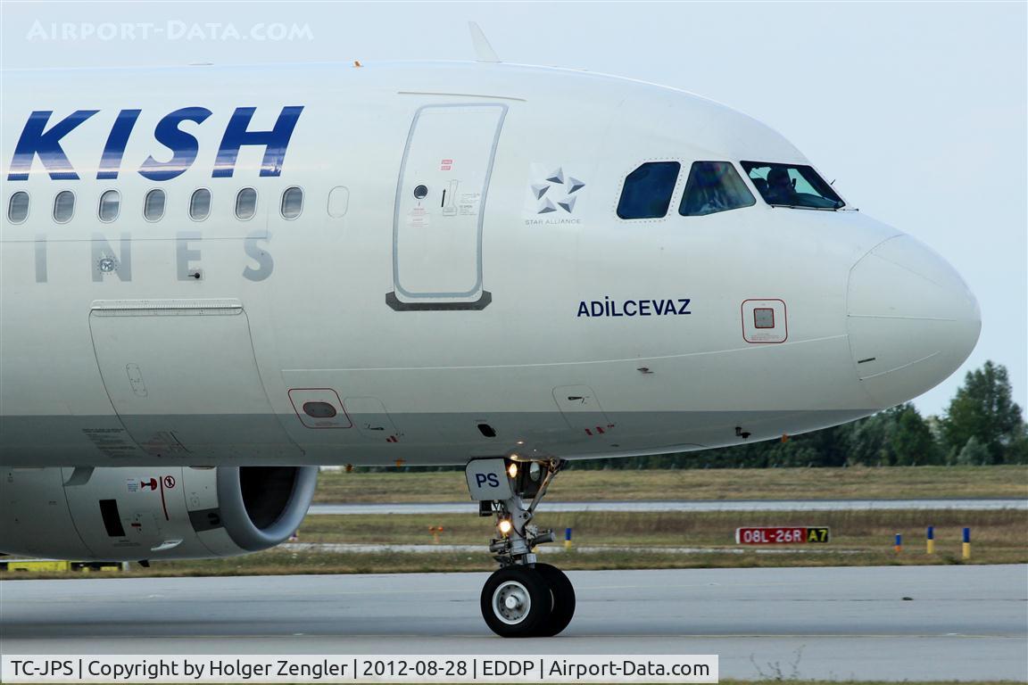 TC-JPS, 2008 Airbus A320-232 C/N 3718, Passing by on taxiway A8......