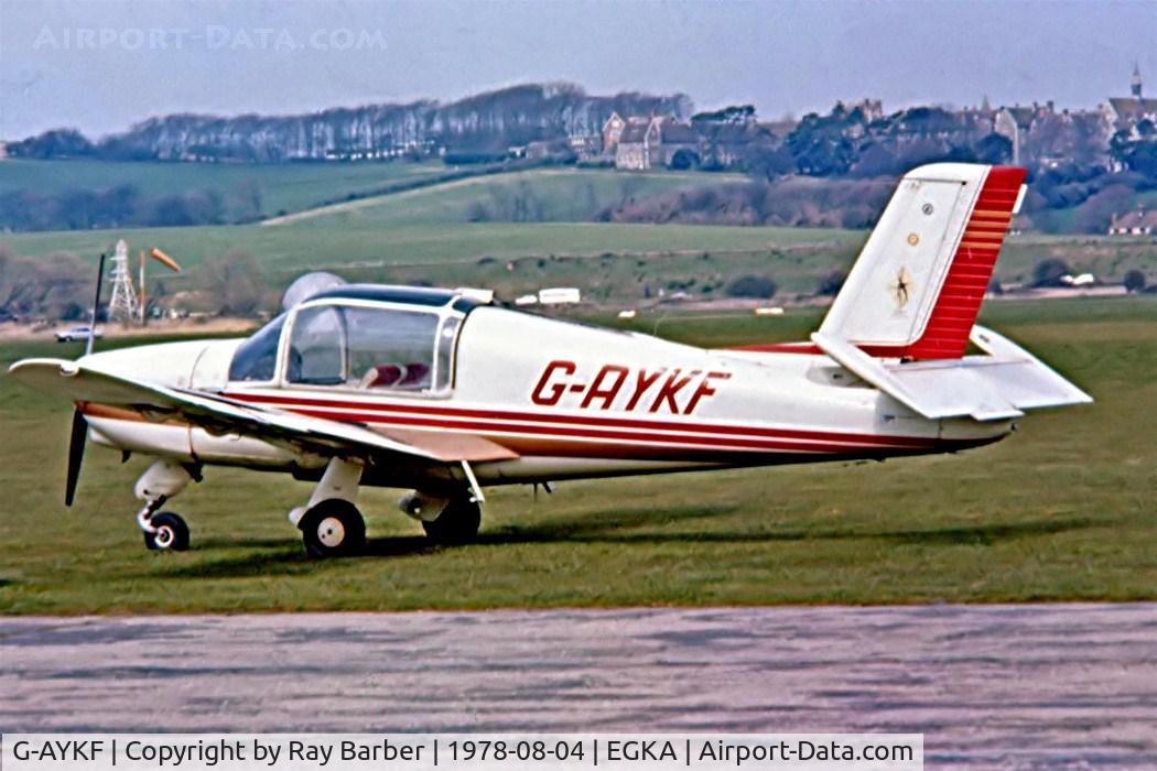 G-AYKF, 1970 Socata MS-880B Rallye Club C/N 1784, Socata MS.880B Rallye Club [1784] Shoreham~G 04/08/1978