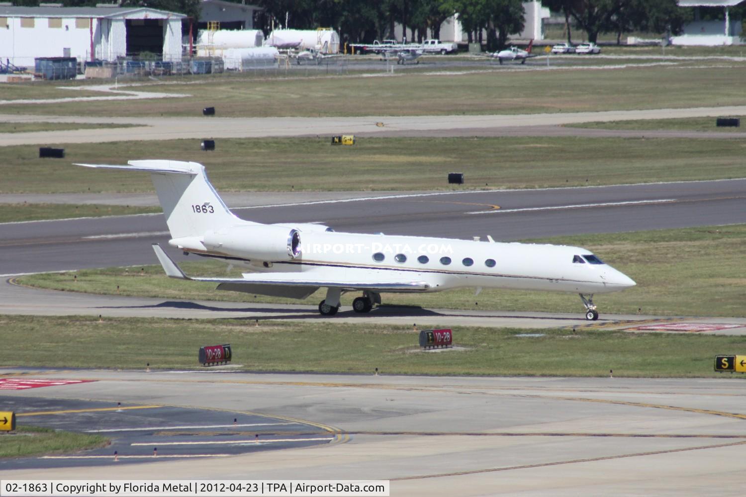02-1863, 2002 Gulfstream Aerospace C-37A (Gulfstream V) C/N 670, C-37A nicknamed Gettysburg