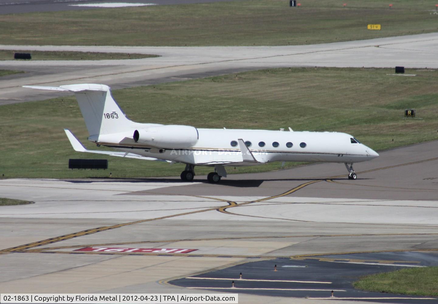 02-1863, 2002 Gulfstream Aerospace C-37A (Gulfstream V) C/N 670, C-37A nicknamed Gettysburg