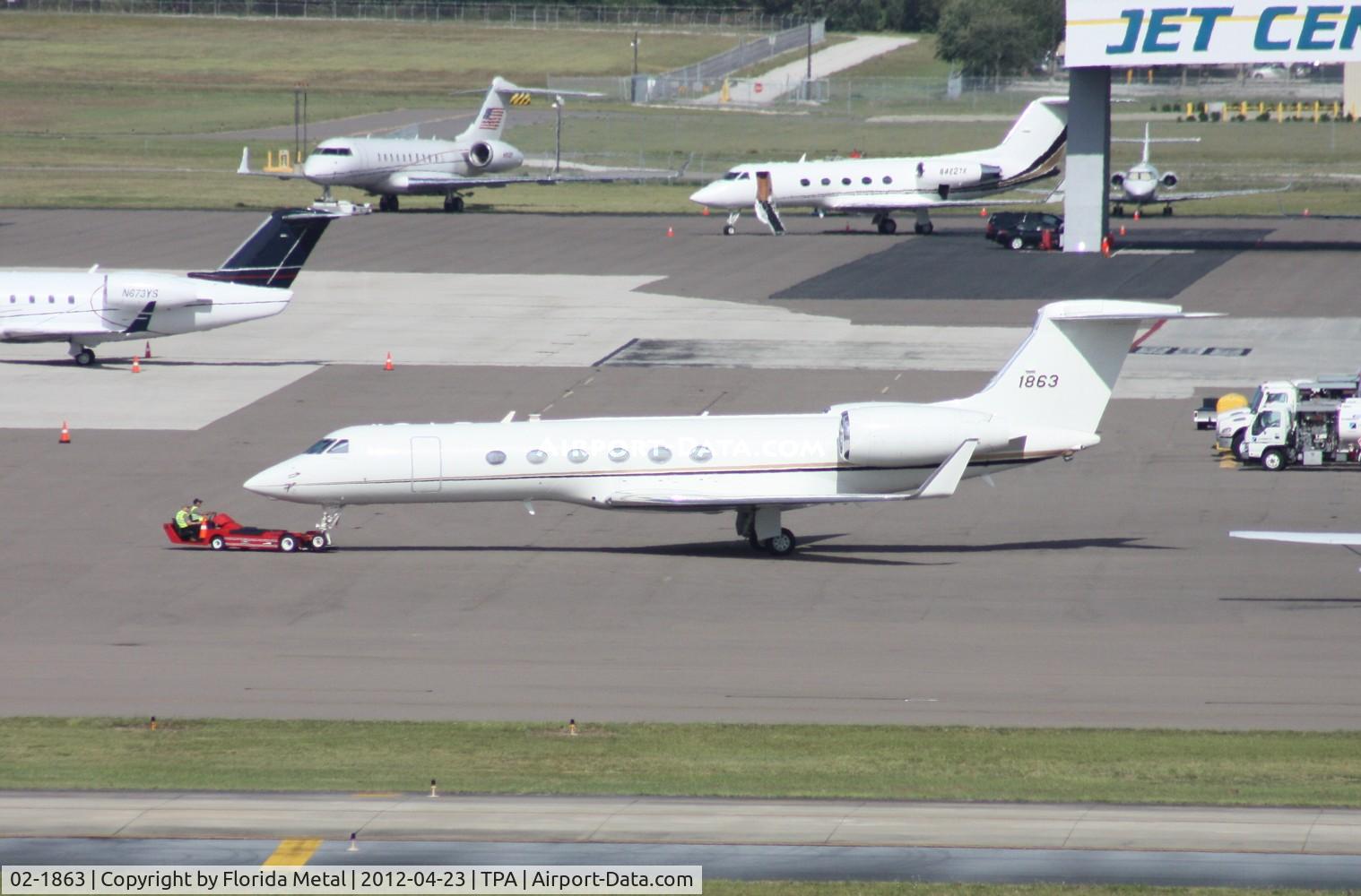 02-1863, 2002 Gulfstream Aerospace C-37A (Gulfstream V) C/N 670, C-37A