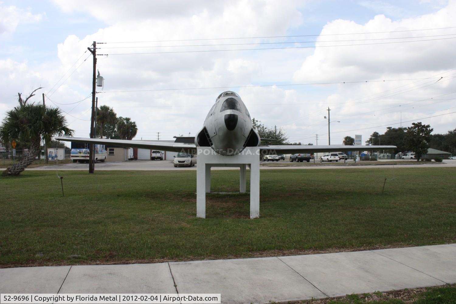 52-9696, 1952 Lockheed T-33A Shooting Star C/N 580-7921, T-33 west of Arcadia FL