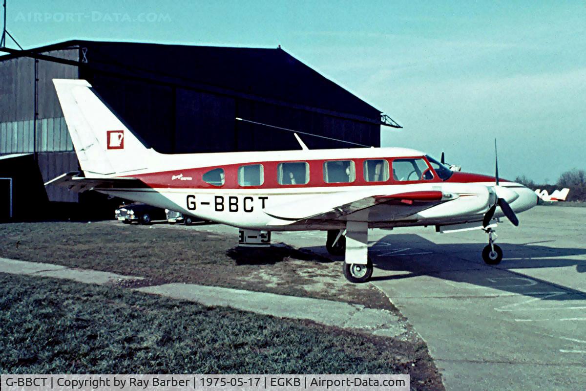 G-BBCT, 1973 Piper PA-31-350 Chieftain C/N 31-7305068, Piper PA-31-350 Navajo Chieftain [31-7305068] Biggin Hill~G 17/05/1975