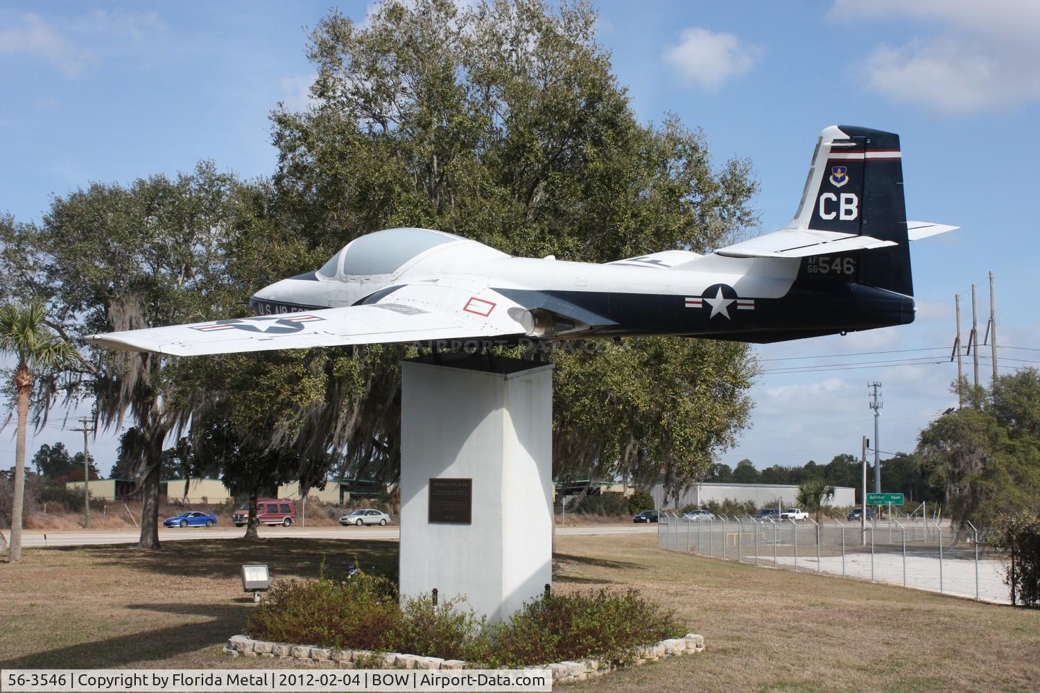 56-3546, 1956 Cessna T-37A Tweety Bird C/N 40118, T-37A Tweety Bird