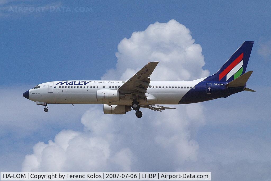 HA-LOM, 2004 Boeing 737-8Q8 C/N 30672, Ferihegy