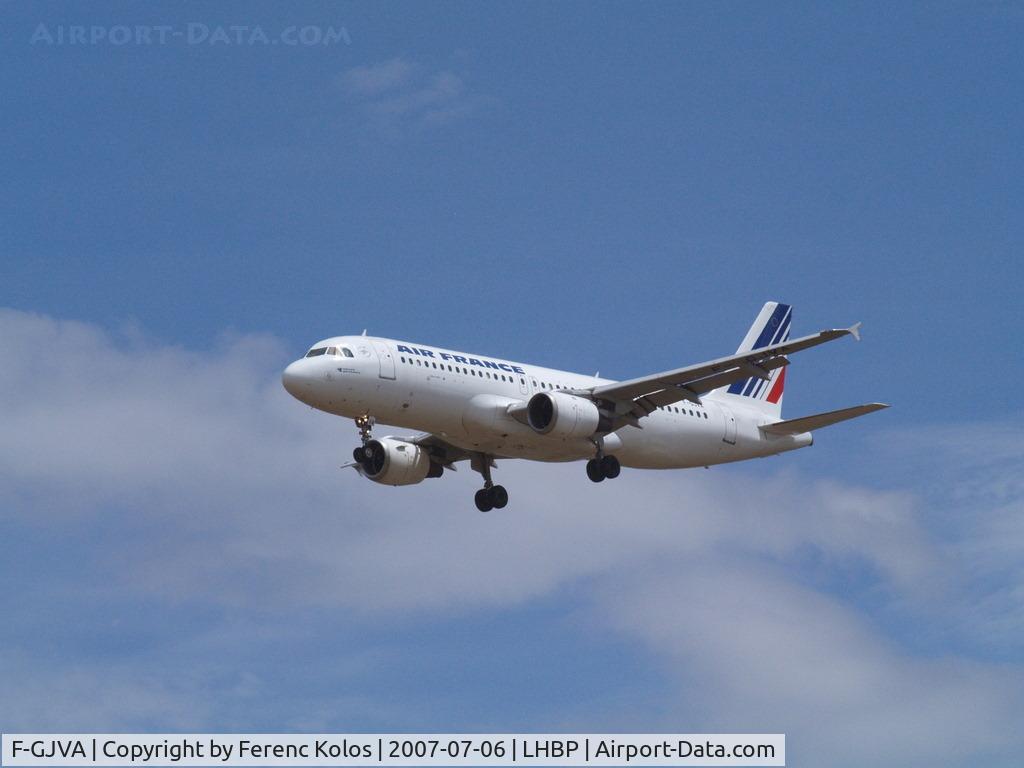 F-GJVA, 1990 Airbus A320-211 C/N 144, Ferihegy