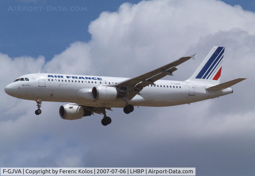 F-GJVA, 1990 Airbus A320-211 C/N 144, Ferihegy