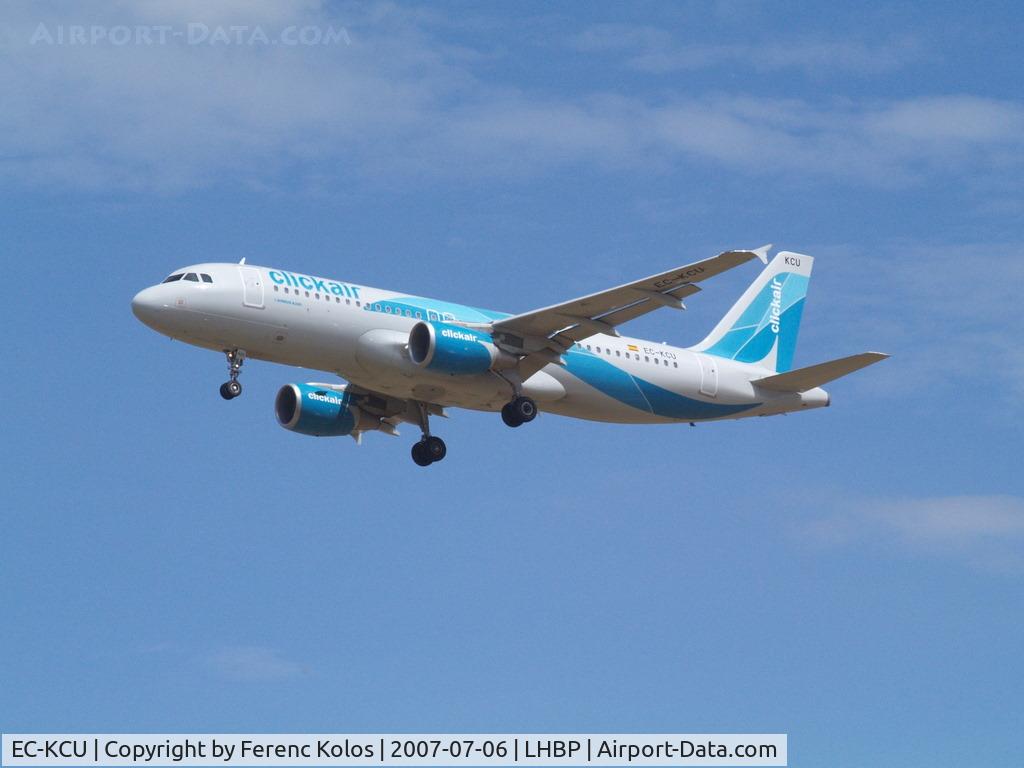 EC-KCU, 2007 Airbus A320-216 C/N 3109, Ferihegy