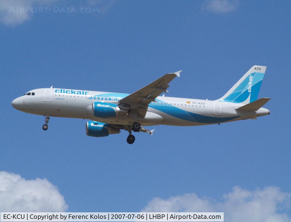 EC-KCU, 2007 Airbus A320-216 C/N 3109, Ferihegy
