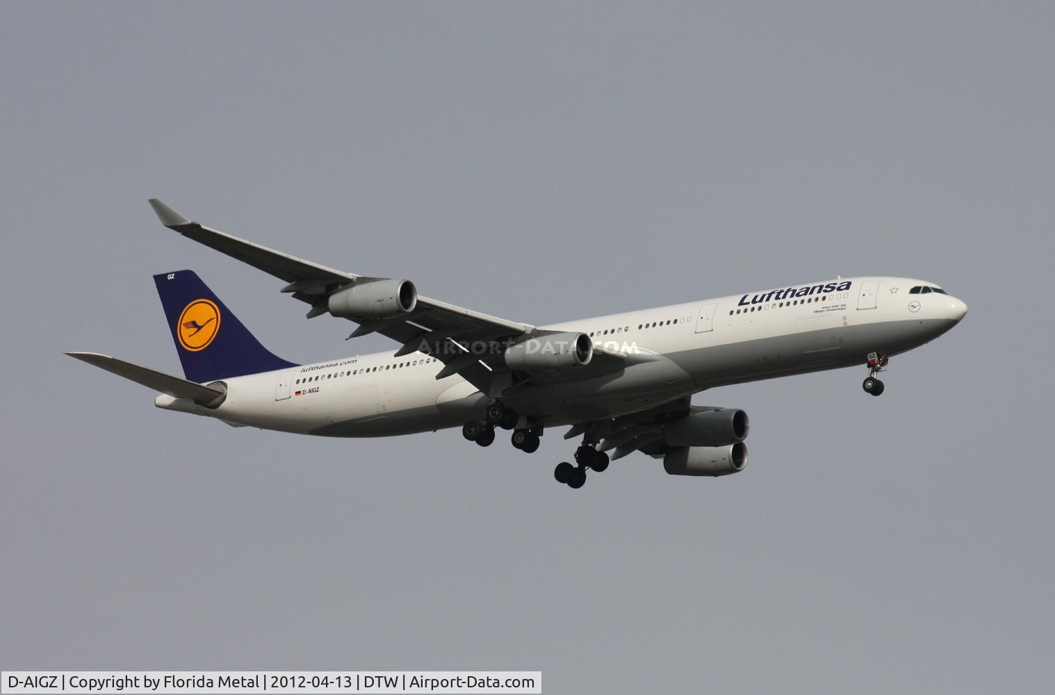 D-AIGZ, 2000 Airbus A340-313 C/N 347, Lufthansa A340