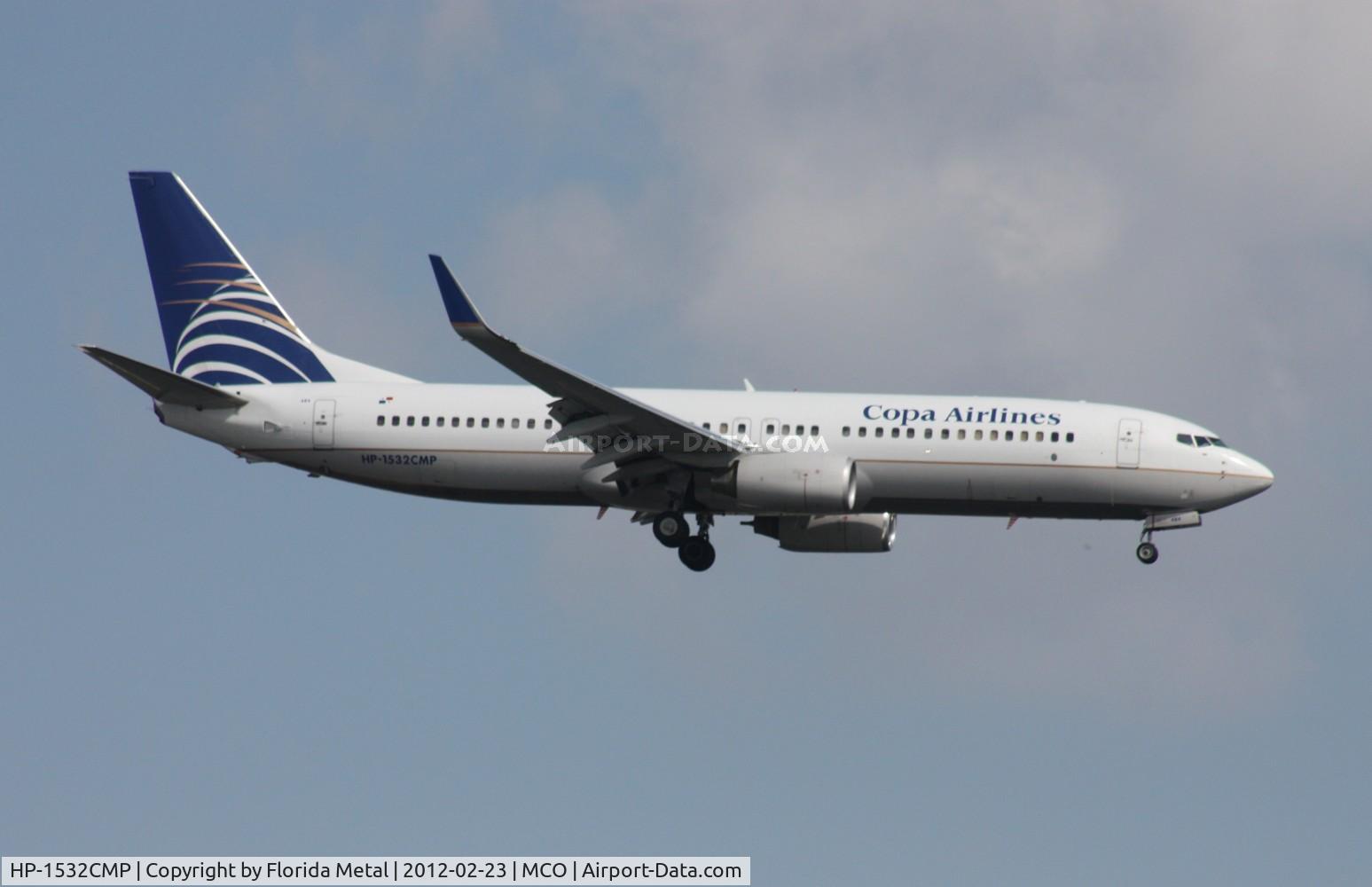 HP-1532CMP, 2007 Boeing 737-8V3 C/N 35068, Copa 737-800