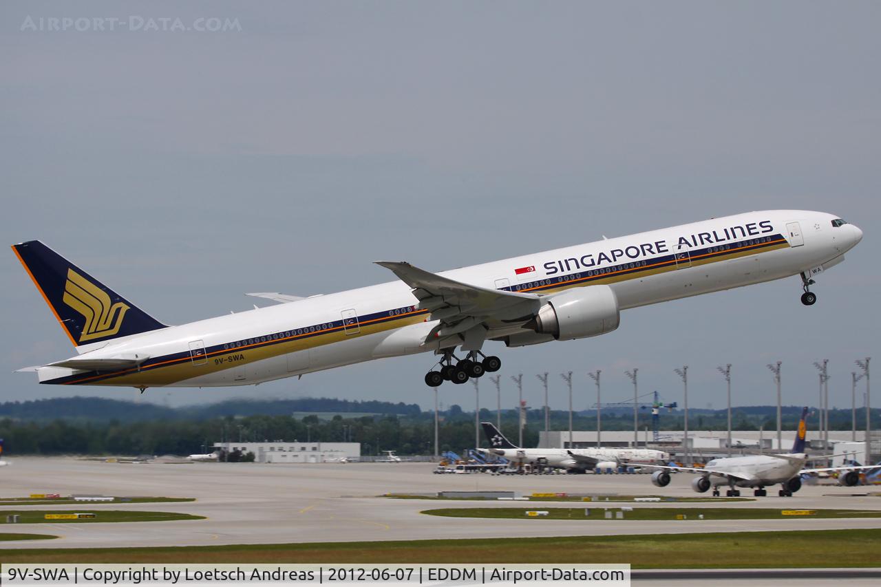 9V-SWA, 2006 Boeing 777-312/ER C/N 34568, Singapore Airlines
