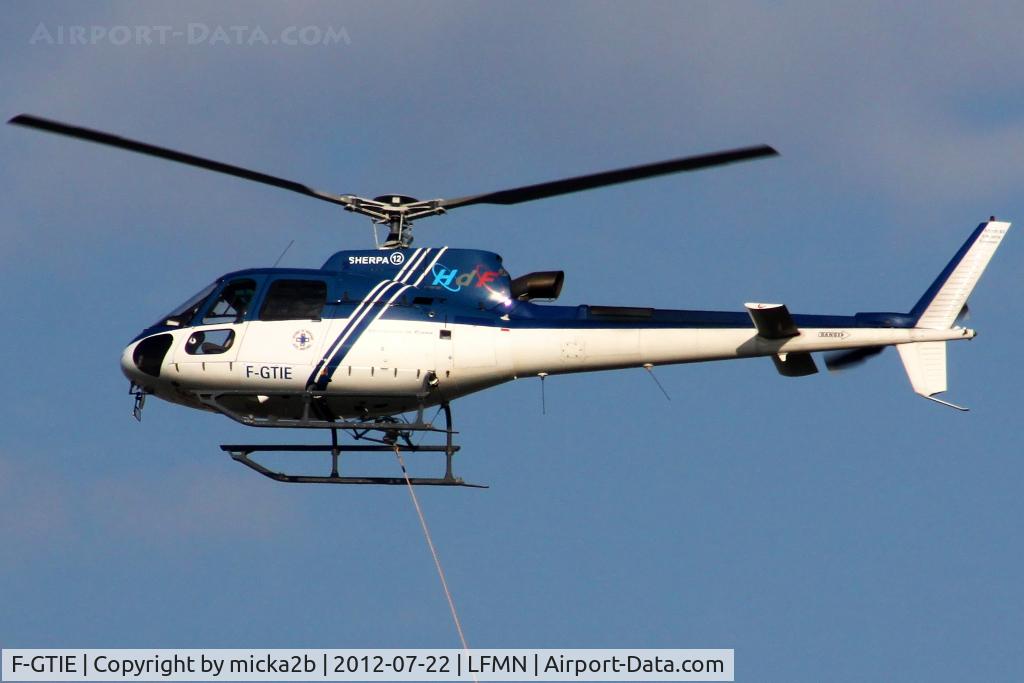 F-GTIE, Eurocopter AS-350B-3 Ecureuil Ecureuil C/N 3410, In flight