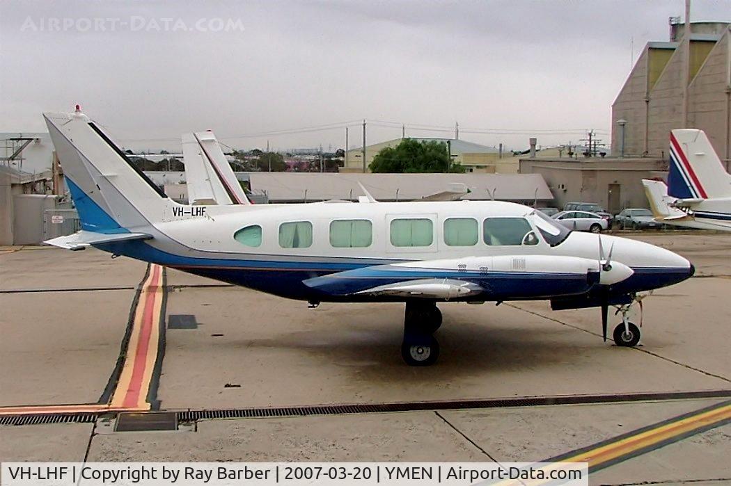 VH-LHF, 1976 Piper PA-31-350 Navajo Chieftain C/N 31-7652082, Piper PA-31-350 Navajo Chieftain [31-7652082] Essendon~VH 20/03/2007