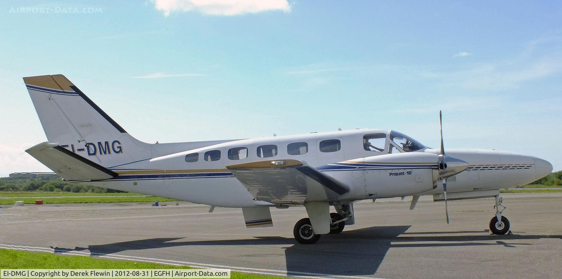 EI-DMG, 1980 Cessna 441 Conquest II C/N 441-0165, Seen at EGFH.