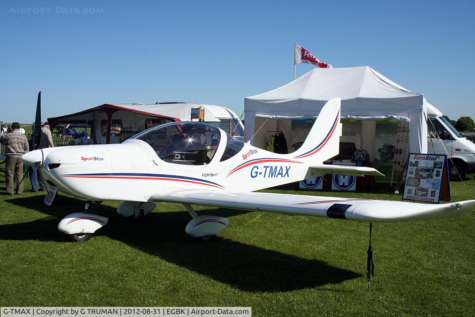 G-TMAX, 2010 Evektor-Aerotechnik Sportstar Max C/N 2010-1305, In the static at LAA Rally 2012