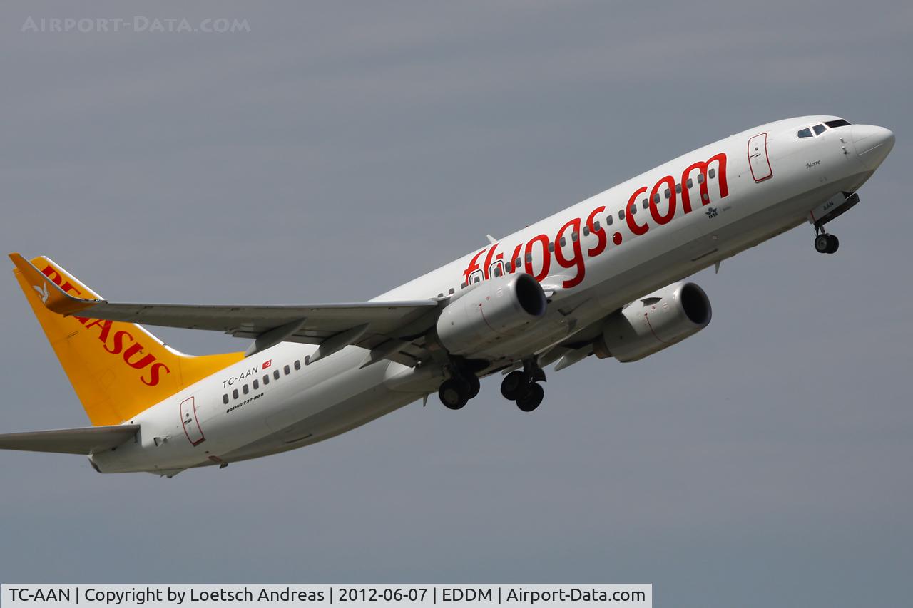 TC-AAN, 2009 Boeing 737-82R C/N 38173, Pegasus