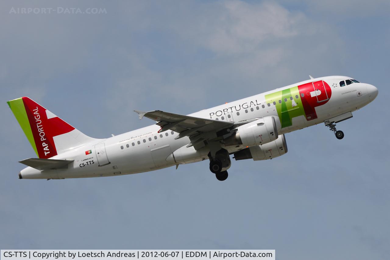 CS-TTS, 2002 Airbus A319-112 C/N 1765, TAP Portugal