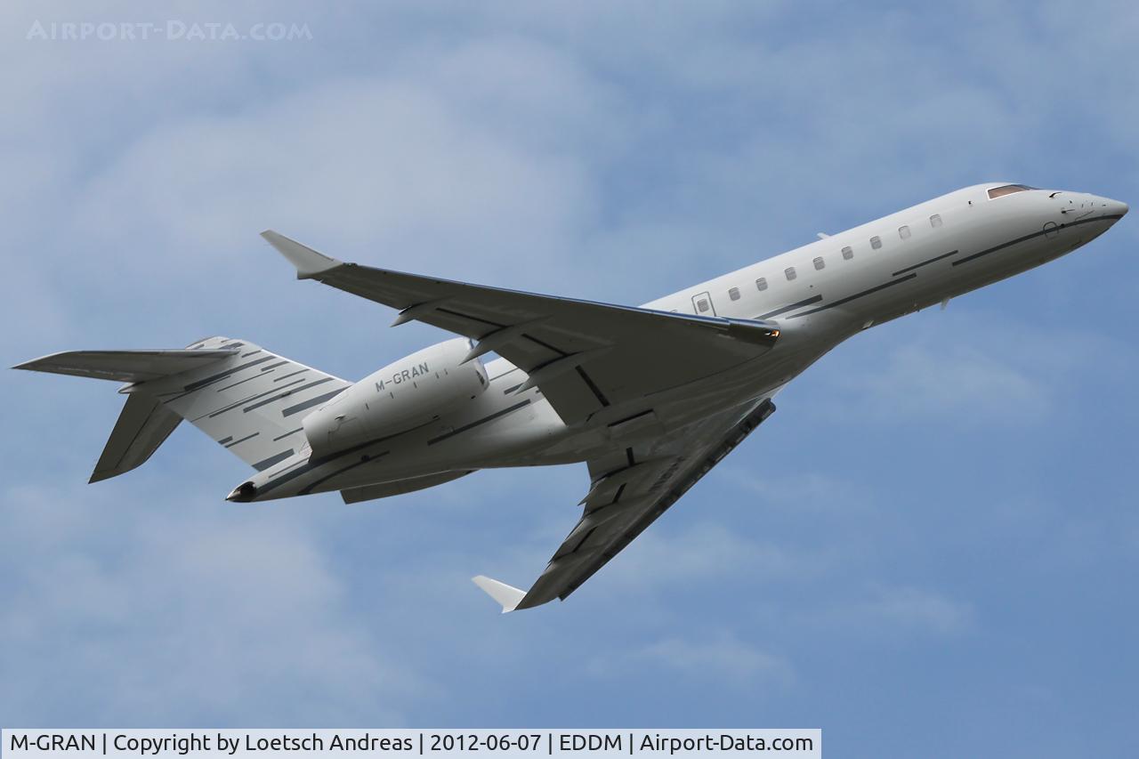 M-GRAN, 2009 Bombardier BD-700-1A11 Global 5000 C/N 9324, Starflight Investments Ltd. Grand Cayman
