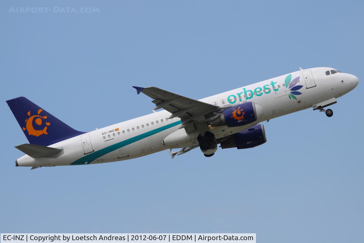 EC-INZ, 2003 Airbus A320-214 C/N 2011, orbest