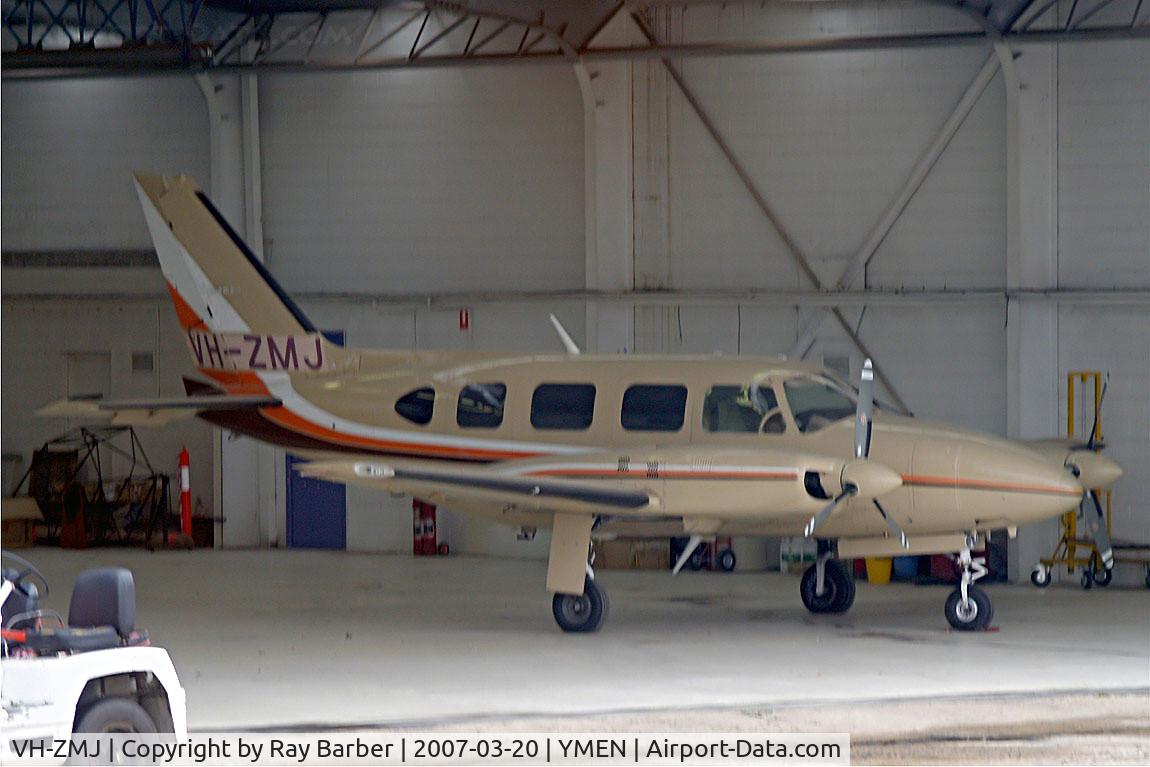 VH-ZMJ, 1978 Piper PA-31-325 Navajo C/R C/N 31-7912011, Piper PA-31-325 Navajo C/R [31-7912011] Essendon~VH 20/03/2007
