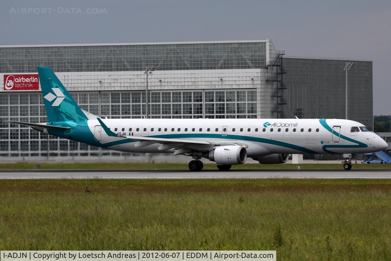 I-ADJN, 2009 Embraer 195LR (ERJ-190-200LR) C/N 19000270, Air Dolomiti