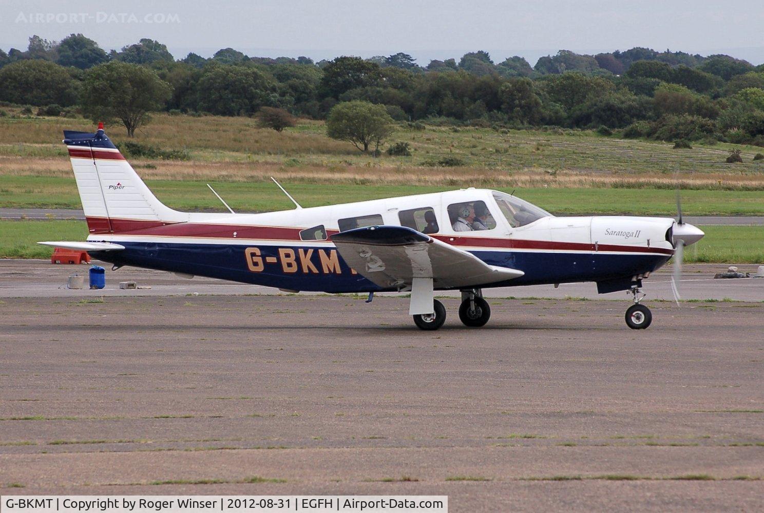 G-BKMT, 1981 Piper PA-32R-301 Saratoga SP C/N 32R-8213013, Resident Piper Saratoga SP II.