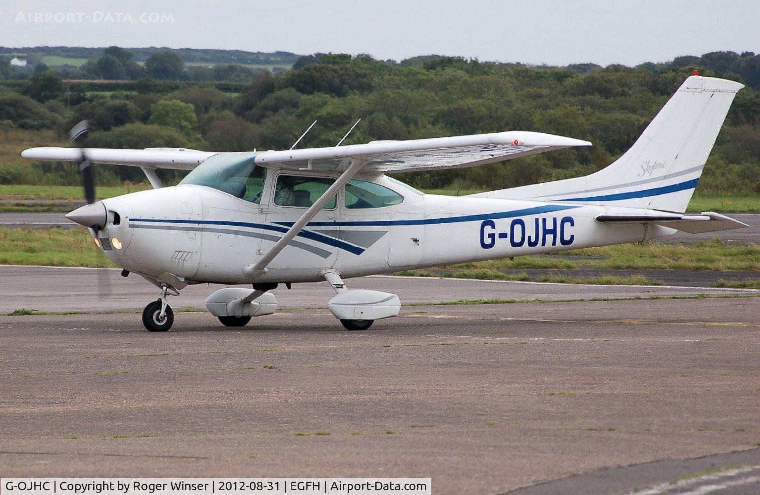 G-OJHC, 1976 Cessna 182P Skylane C/N 182-64535, Visiting Cessna Skylane operated by Stapleford Flying Club.