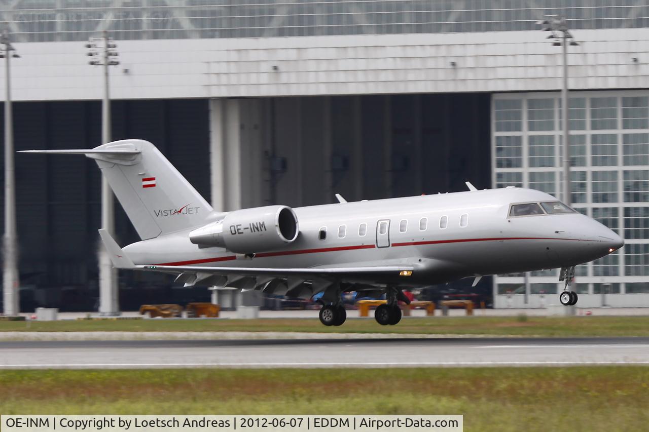 OE-INM, Canadair Challenger 605 (CL-600-2B16) C/N 5878, VistaJet