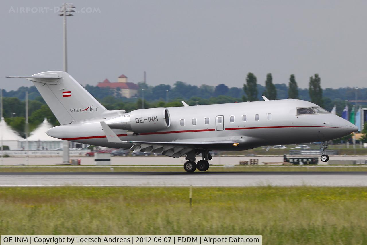 OE-INM, Canadair Challenger 605 (CL-600-2B16) C/N 5878, VistaJet