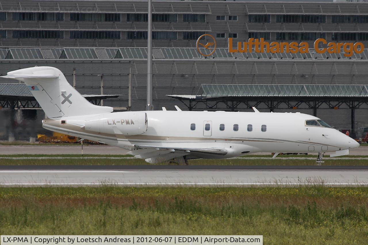 LX-PMA, 2006 Bombardier Challenger 300 (BD-100-1A10) C/N 20097, Premiair SA